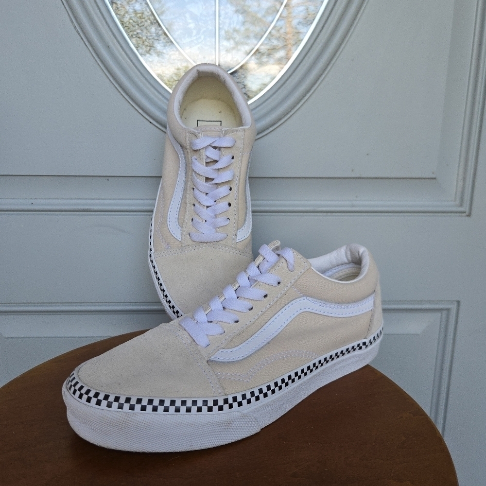Vans Old Skool Checkerboard Foxing Sneakers
